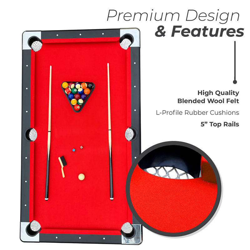 Hathaway Games Hathaway Fairmont 6 Ft Portable Pool Table And Reviews